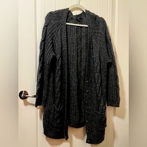 Chunky grey Torrid sweater